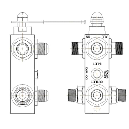 Racor Repl Kit, 6 Port Valve-Fgx/Max RK19473